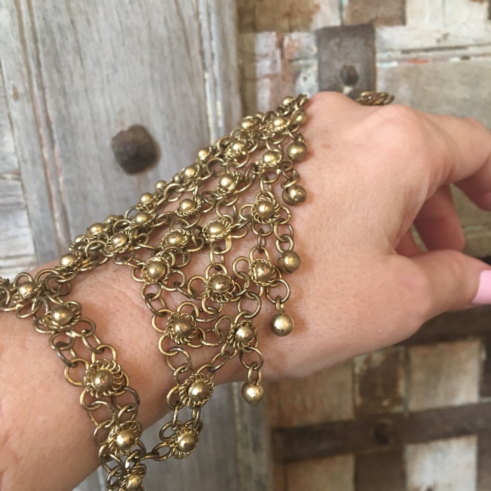 🌳🕊VINTAGE bracelet ring - Picture 2 of 6